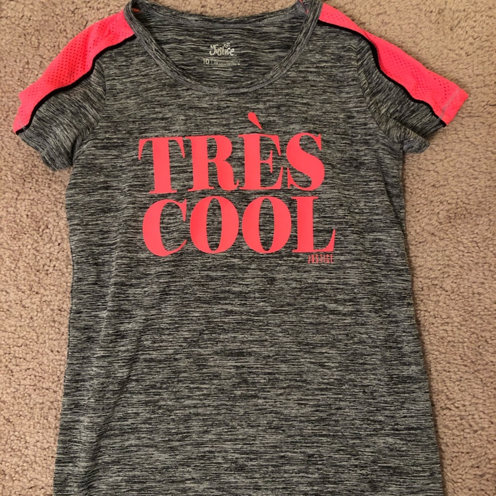 Tres Cool Justice Girls Sports Tee